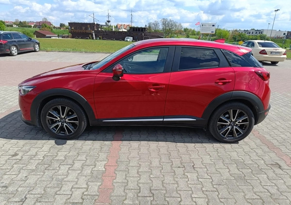 Mazda CX-3 cena 72800 przebieg: 42500, rok produkcji 2016 z Skierniewice małe 137